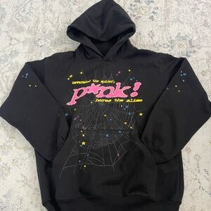 Black Graphic Hoodie